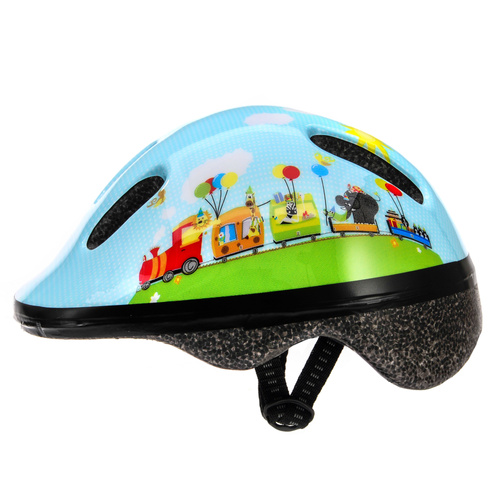 Kinderfahrradhelm Meteor MV6-2 XS 44-48 cm Zug
