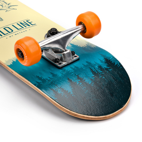 Meteor Wild Line Holz-Skateboard
