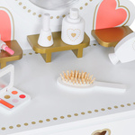 Schminktisch aus Holz mit Zubehör