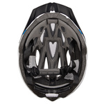 Fahrradhelm Meteor Gruver L 58-61 cm weiß/schwarz/blau