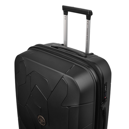 SwissBags Lava medium Koffer 66 cm schwarz