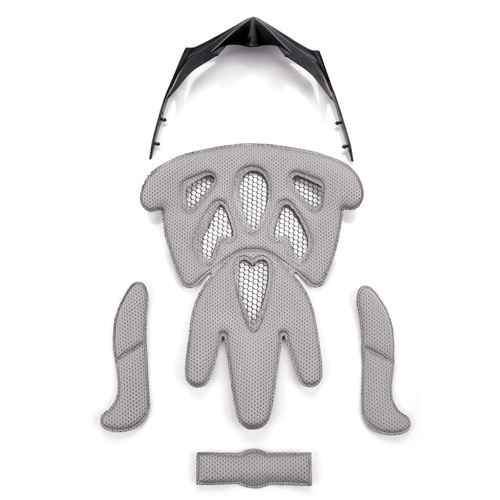 Fahrradhelm Meteor MV29 Drizzle L 58-61 cm weiß/grau