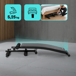 Trainingsbank Meteor, schräg, für Bauchmuskeltraining, bis 150 kg