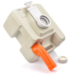 Tragbare Toilette Meteor 20 l creme