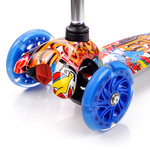 Dreirad-Roller mit geführten Rädern Meteor Tucan Graffiti