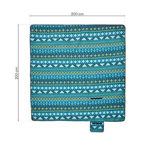 Picknickdecke Meteor 2XL 200x200 cm diamonds