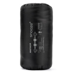 Meteor Schlafsack Snooze+ schwarz/grau