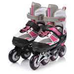Inlineskates Meteor L 38-41 Rox pink/grau