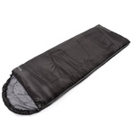 Meteor Schlafsack Snooze+ schwarz/grau
