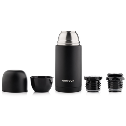 Thermobecher Meteor 750 ml schwarz