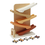 Holzbahn - Rutsche für Autos