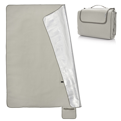 Picknickdecke Meteor XL 175x200 cm grau-beige