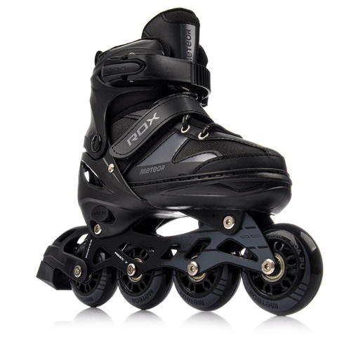 Inlineskates Meteor L 38-41 Rox schwarz