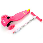 Dreirad-Roller Meteor Schicht Himbeere