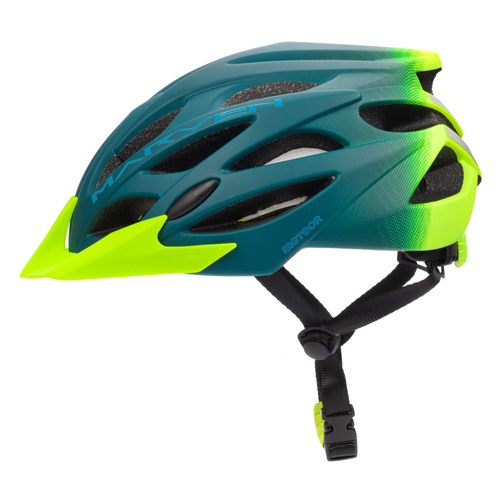 Fahrradhelm Meteor Marven S 52-56 cm marine/grün