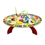 Lern- und Spieltisch aus Holz