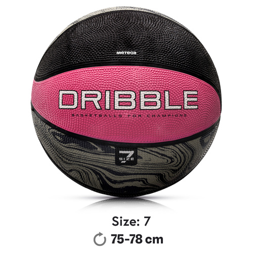 Basketball Meteor Dribble rosa