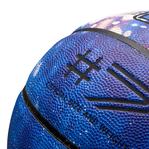 Basketball Meteor Fluo blau/weiß 7