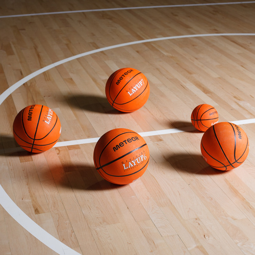 Basketball Meteor Layup 5 orange