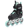 Inlineskates Meteor M 34-37 Urbo schwarz/minzfarben