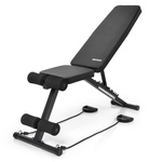 Trainingsbank Meteor verstellbar, bis 200 kg, mit Expandern