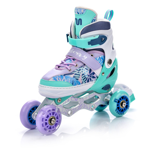 Inlineskates 4-in-1 Meteor S 30-33 Blueberry