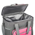 Meteor Frosty 30 l Thermosack rosa/grau melange