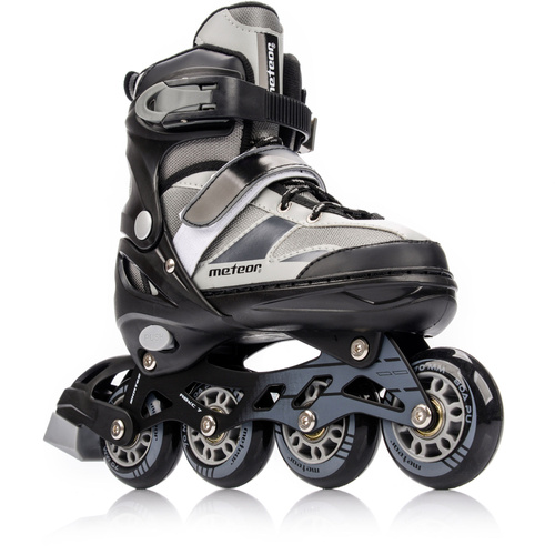 Meteor Rollerskates M 34-37 grau