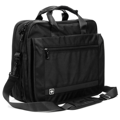Swissbags Umhängetasche für Laptop 17" Basel 22 l
