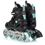 Inlineskates Meteor M 34-37 Urbo schwarz/minzfarben