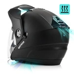 Motorradhelm Meteor Hekato M 57-58 cm schwarz