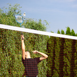 Badmintonnetz Meteor 4.1x2.2 m