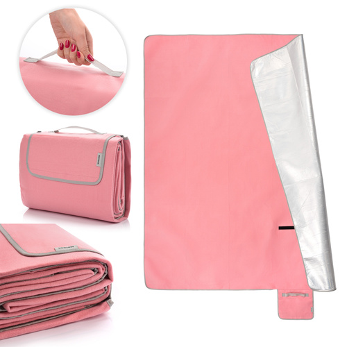 Picknickdecke Meteor XL 175x200 cm pink