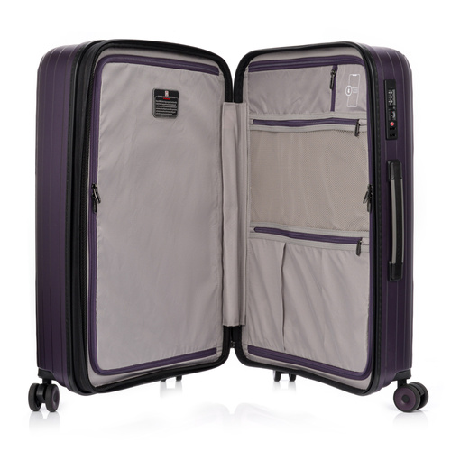 SwissBags Echo Medium Koffer 67cm lila
