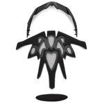 Fahrradhelm Meteor Ovlo M 55-58 cm schwarz