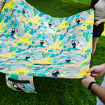 Picknickdecke Meteor XL 175x200 cm Tropen