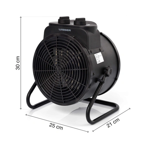 Elektro-Heizgebläse Wisser PTC-3000S 3000 W