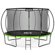 Trampolin Meteor TRP-12ft 365 cm grün