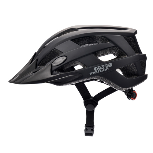 Fahrradhelm Meteor Street M 55-58 cm schwarz