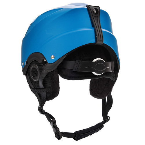 Skihelm Meteor Lumi S 53-55 cm blau