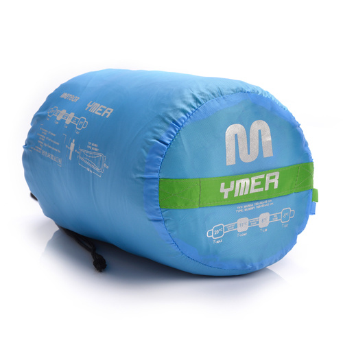 Schlafsack Meteor Ymer blau/grün