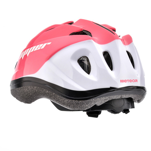 Kinderfahrradhelm Meteor KS07 S 48-52 cm Apper coral