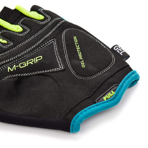 Fahrradhandschuhe Meteor Gel GX39 L dunkel grün-grün