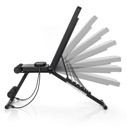 Trainingsbank Meteor verstellbar, bis 200 kg, mit Expandern