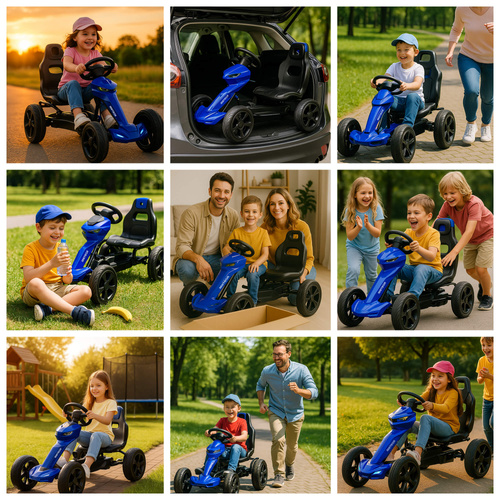 Gokart Meteor GM/1502 blau