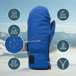 Winterhandschuhe Meteor Orel S dunkelblau/schwarz