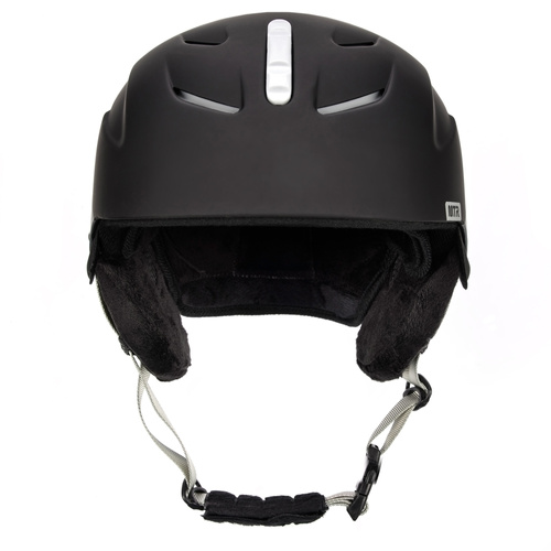 Skihelm Meteor Lumi M 55-58 cm schwarz/grau