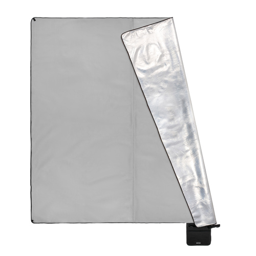 Picknickdecke Meteor 5XL 300x300 cm Grau