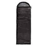 Meteor Schlafsack Snooze+ schwarz/grau