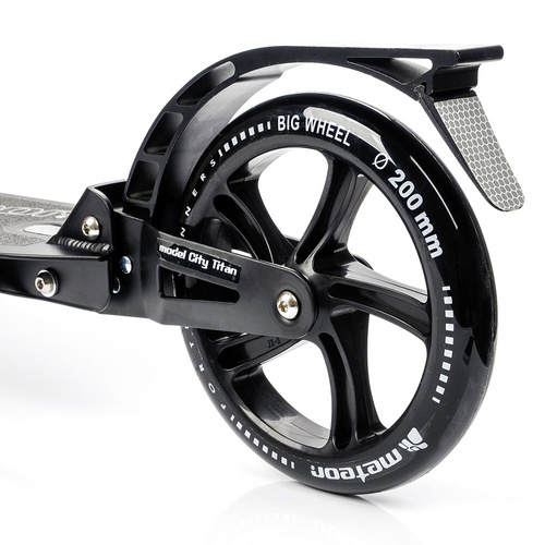 Meteor City Titan Scooter schwarz